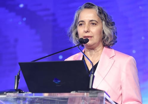 יו״ר רשות ניירות ערך, ענת גואטה, בכנס תשלומים של בנק ישראל, קרדיט: יוסי גמזו לטובה